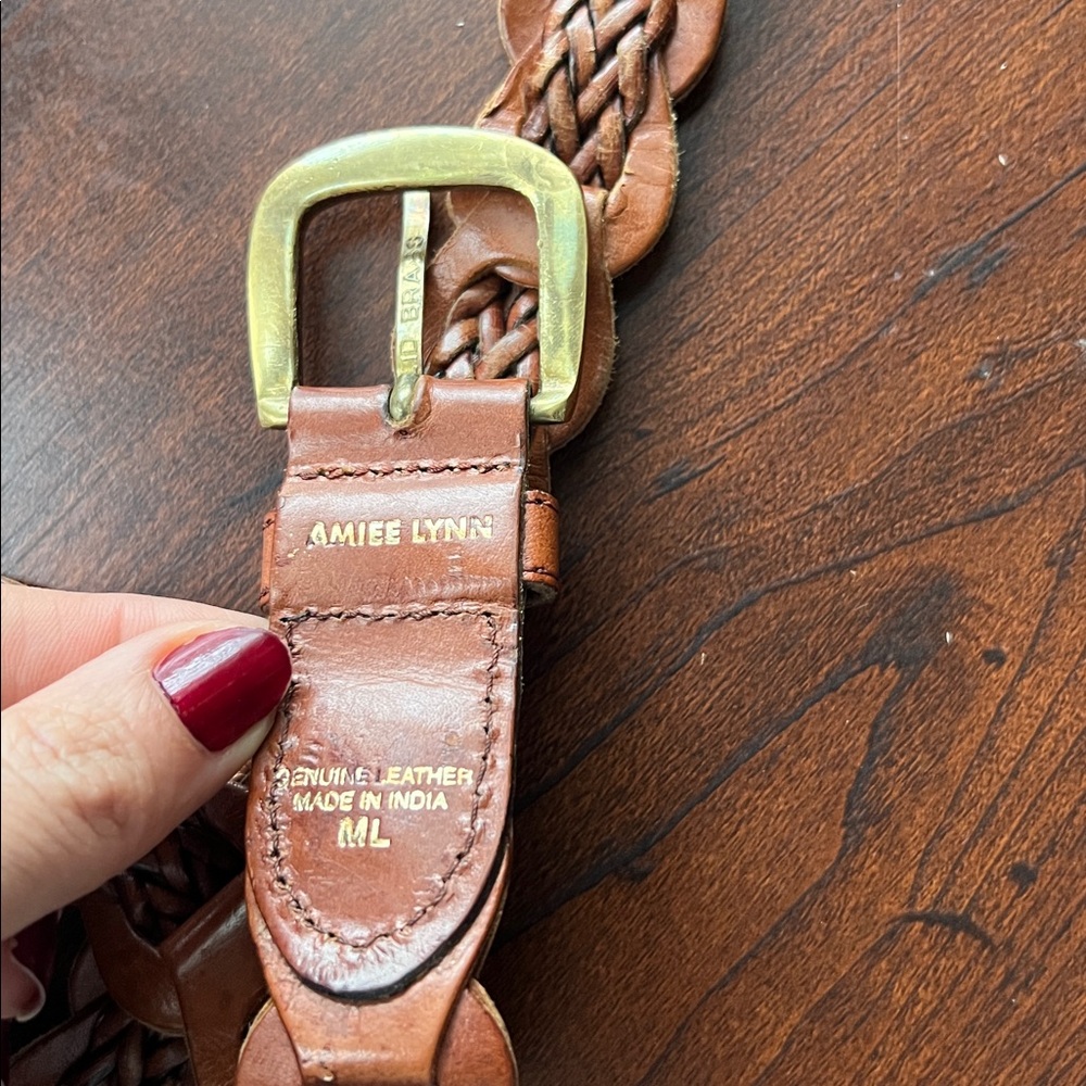 Amiee Lynn Leather belt - Picture 3 of 3